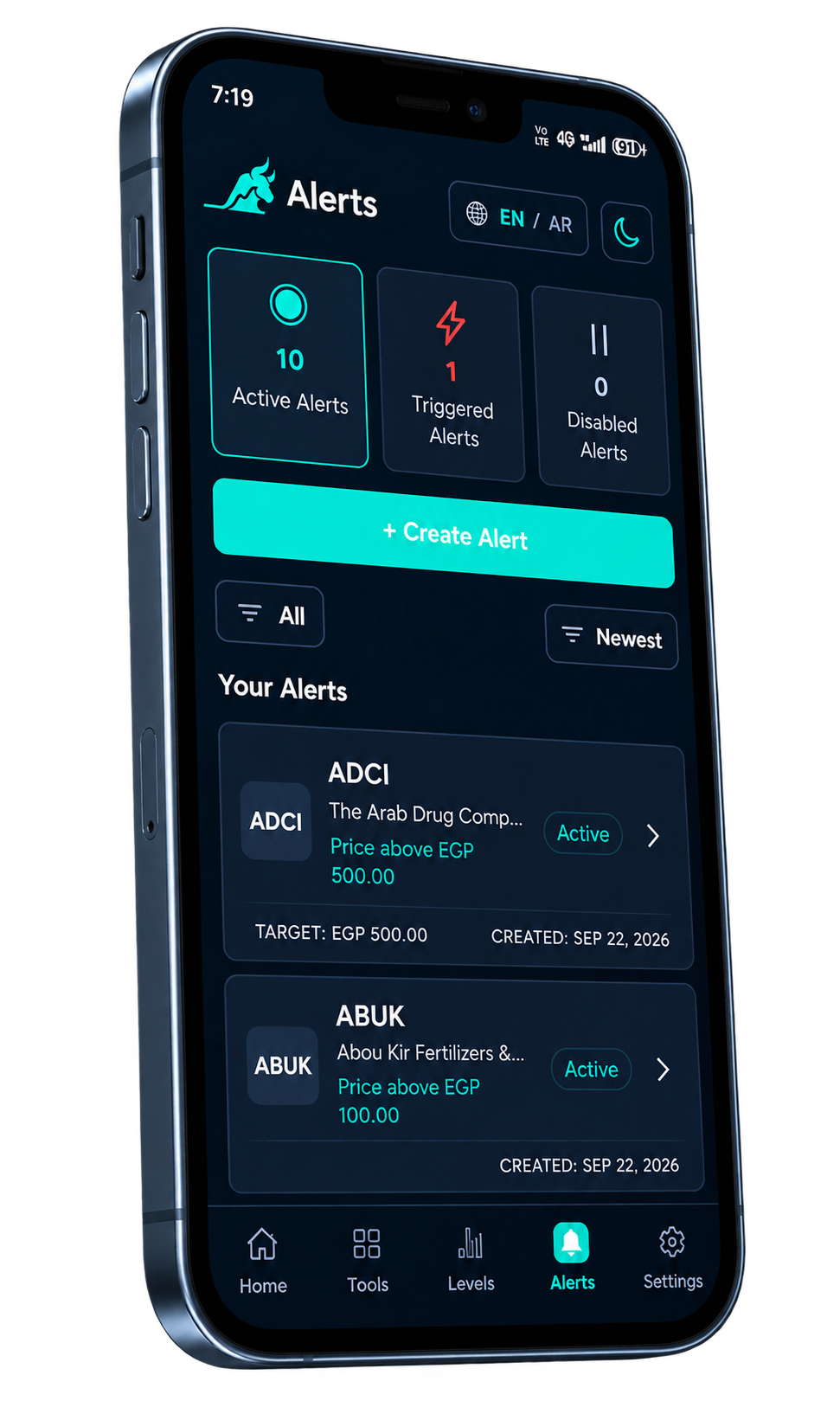 SHM — Price Alerts